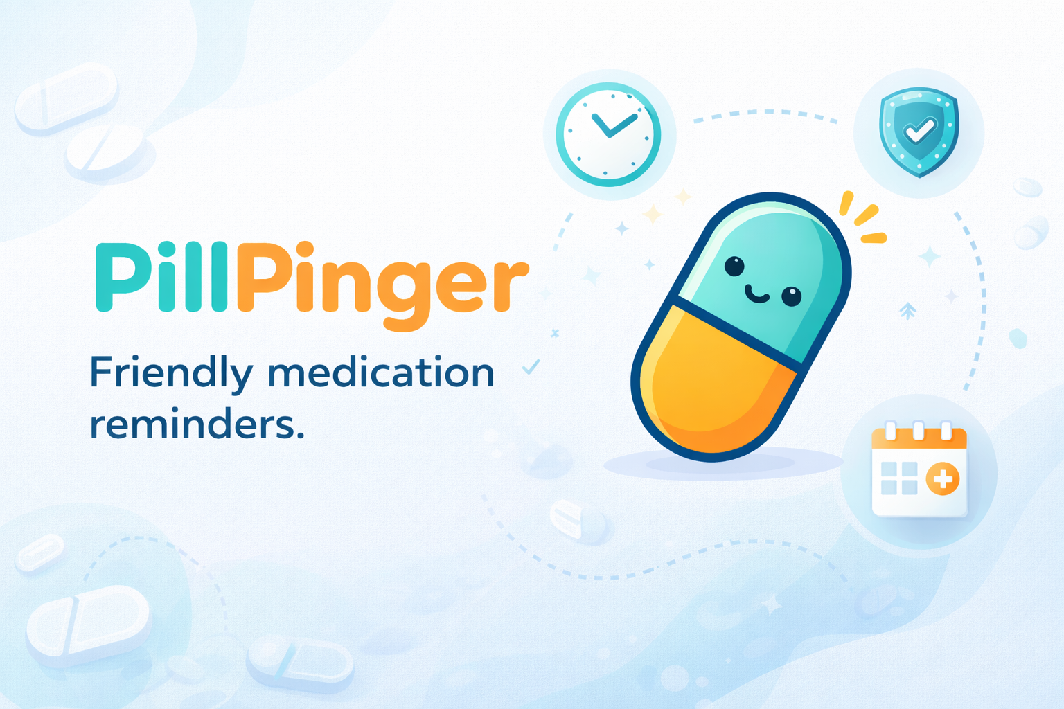 PillPinger hero illustration